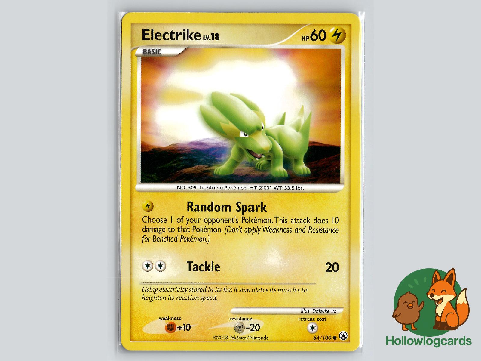 Electrike (64/100) - Majestic Dawn Pokémon Card