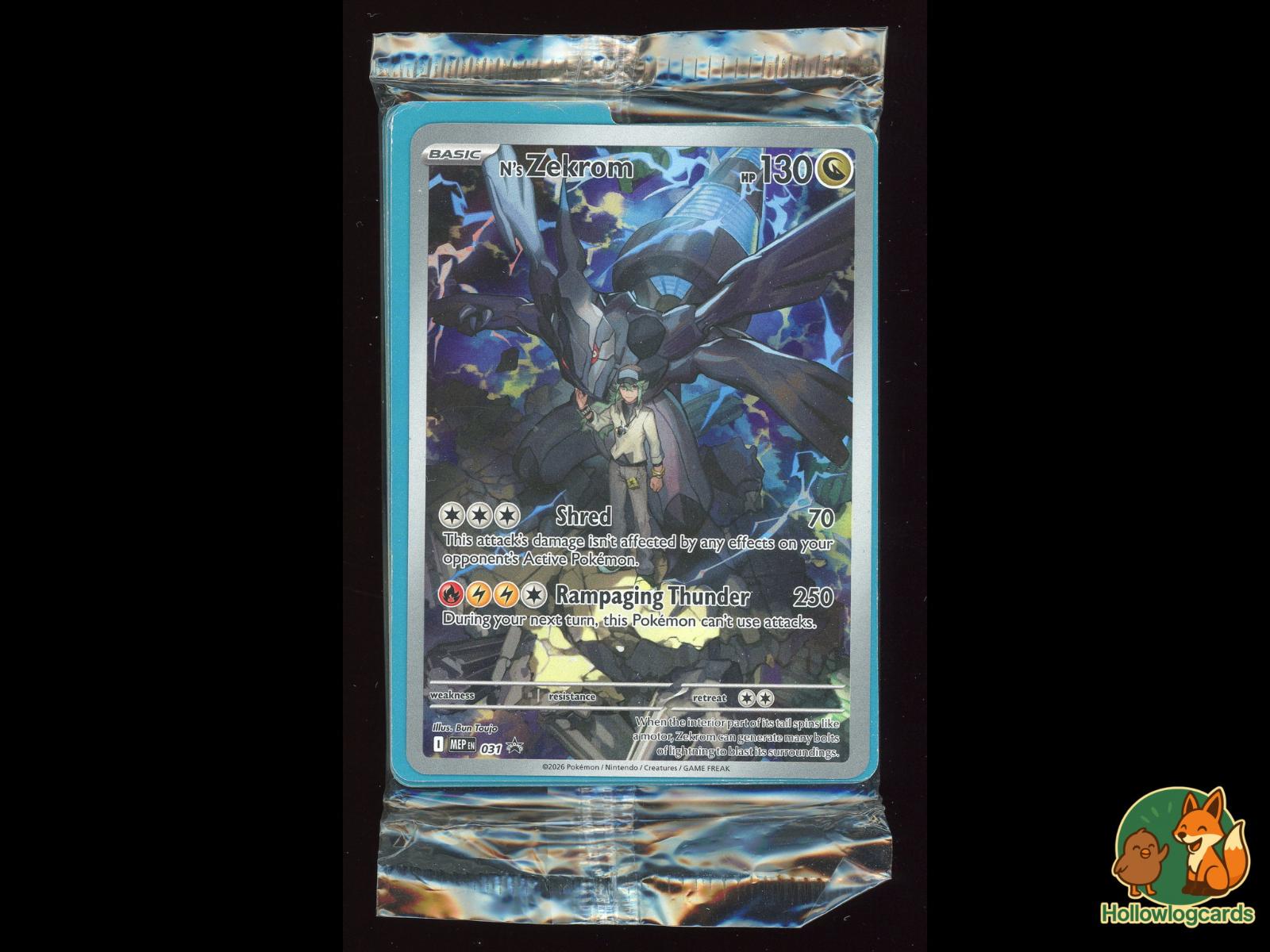 N's Zekrom (031) - Mega Evolution Pokémon Card