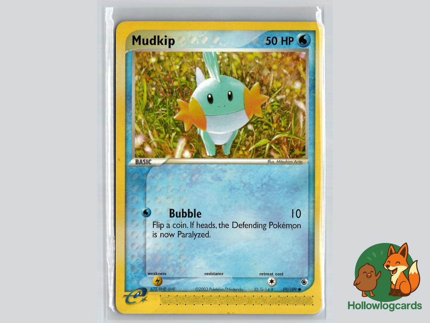 Mudkip (59/109) - Ruby & Sapphire Pokémon Card