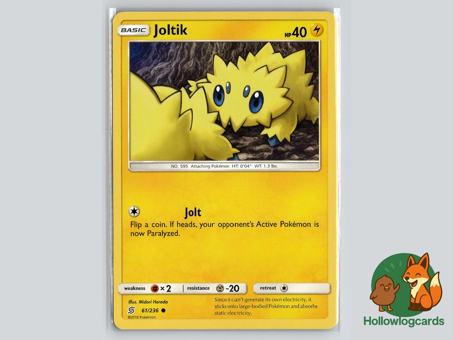 Joltik (61/236) - Unified Minds Pokémon Card