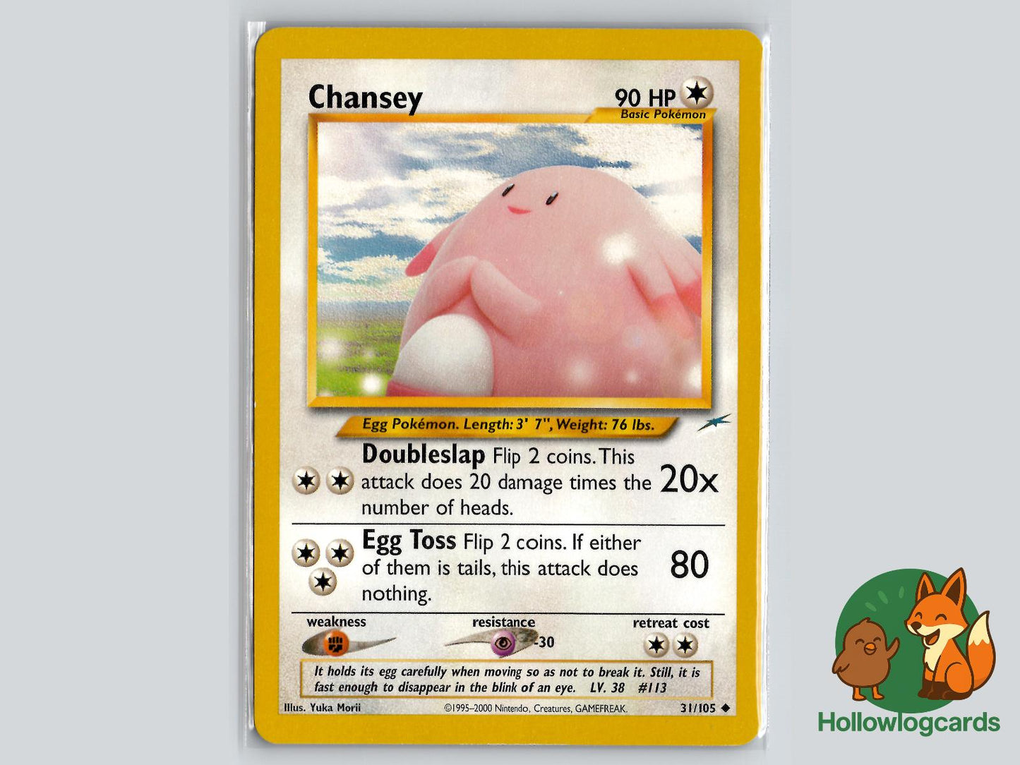 Chansey (31/105) - Neo Destiny Pokémon Card