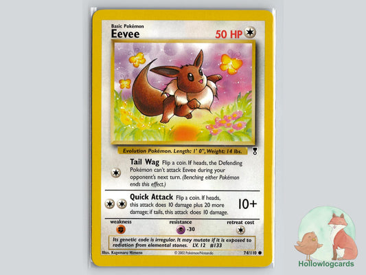 Eevee (74/110) - Legendary Collection Pokémon Card