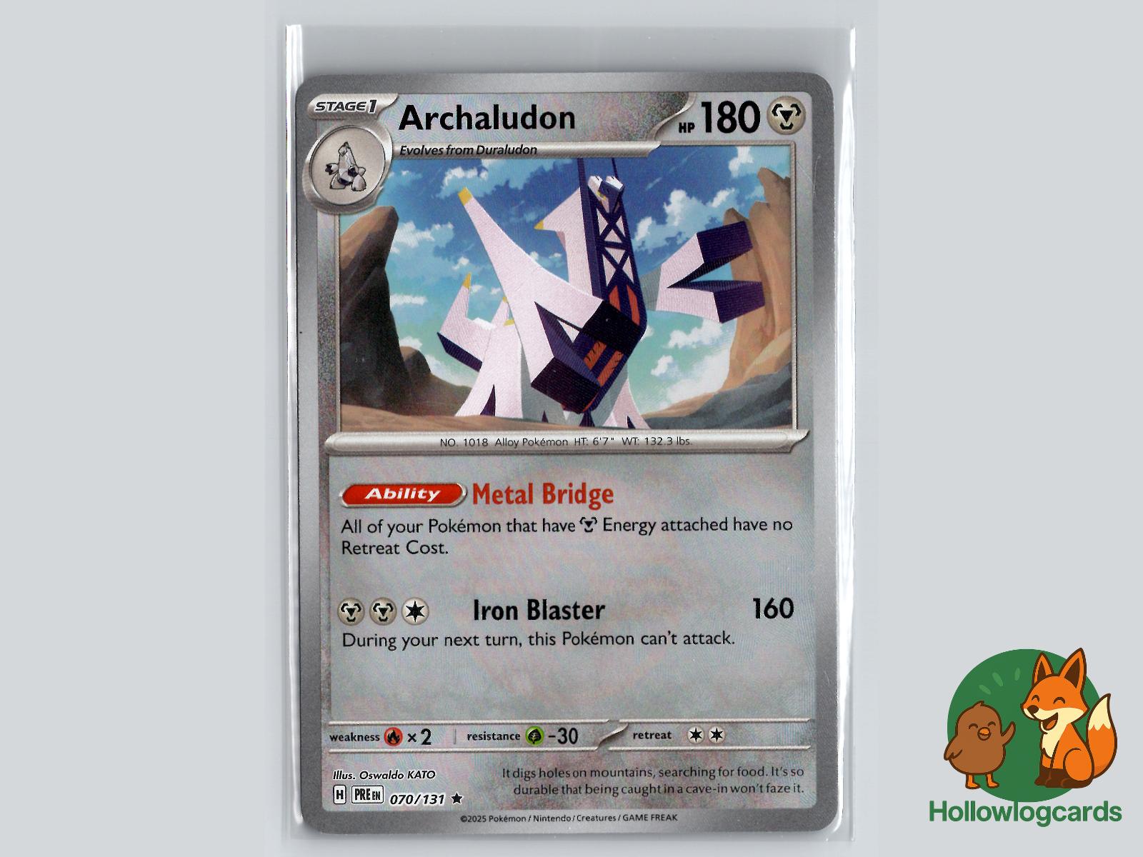 Archaludon (070/131) - Prismatic Evolutions Pokémon Card