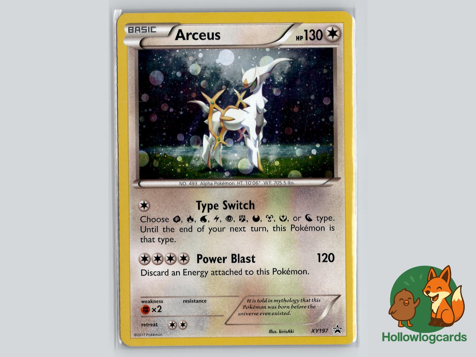 Arceus (XY197) - Arceus Pokémon Card