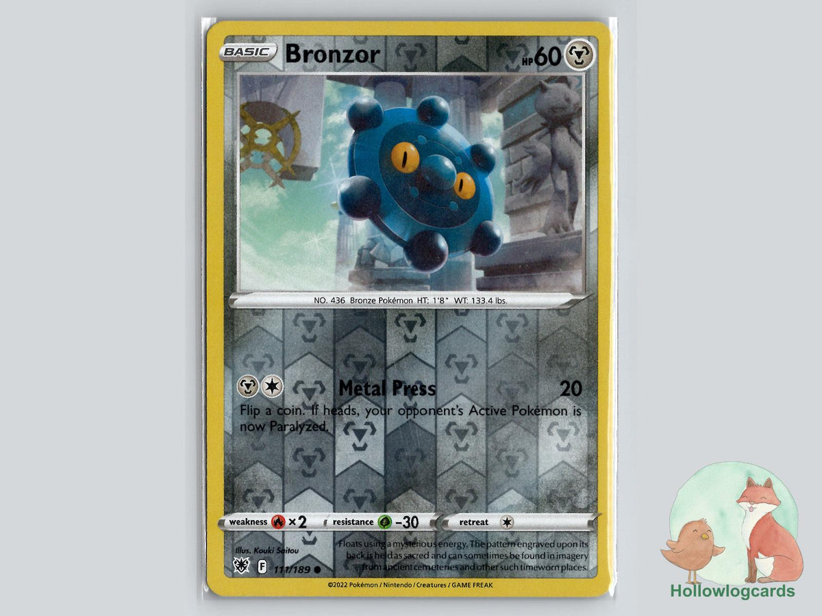 Bronzor (111/189) - Astral Radiance Pokémon Card