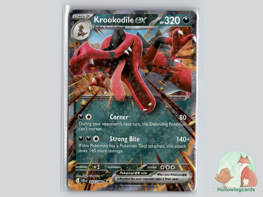 Krookodile ex (055/086) Pokémon Card