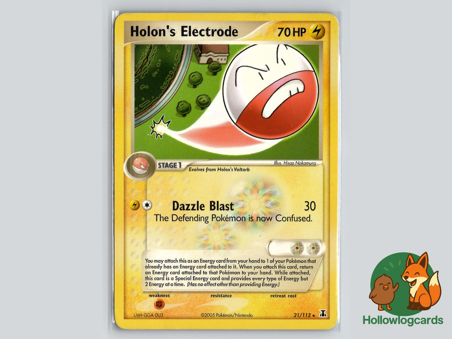 Holon's Electrode (21/113) - Delta Species Pokémon Card