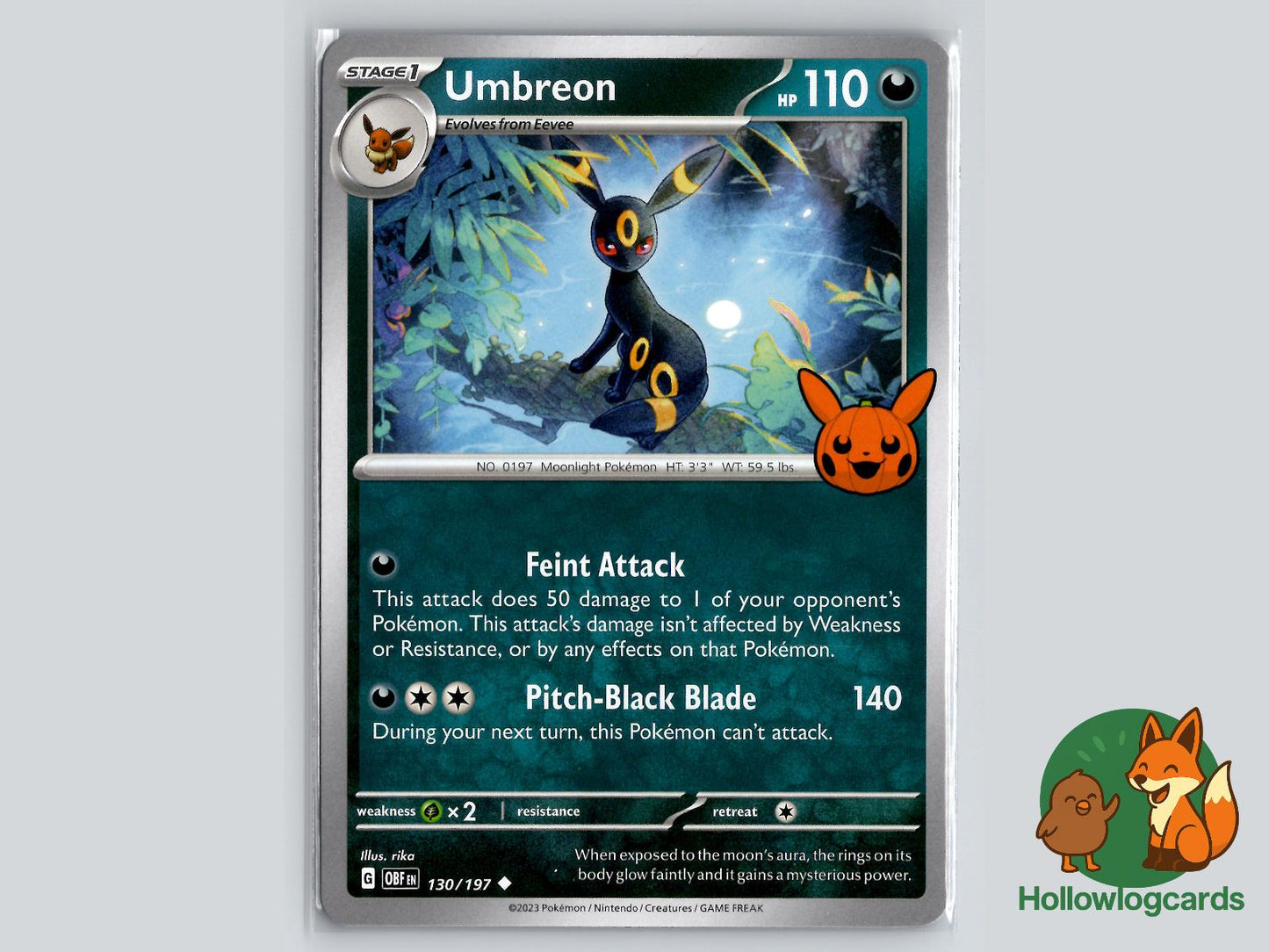 Umbreon (130/197) Pokémon Card