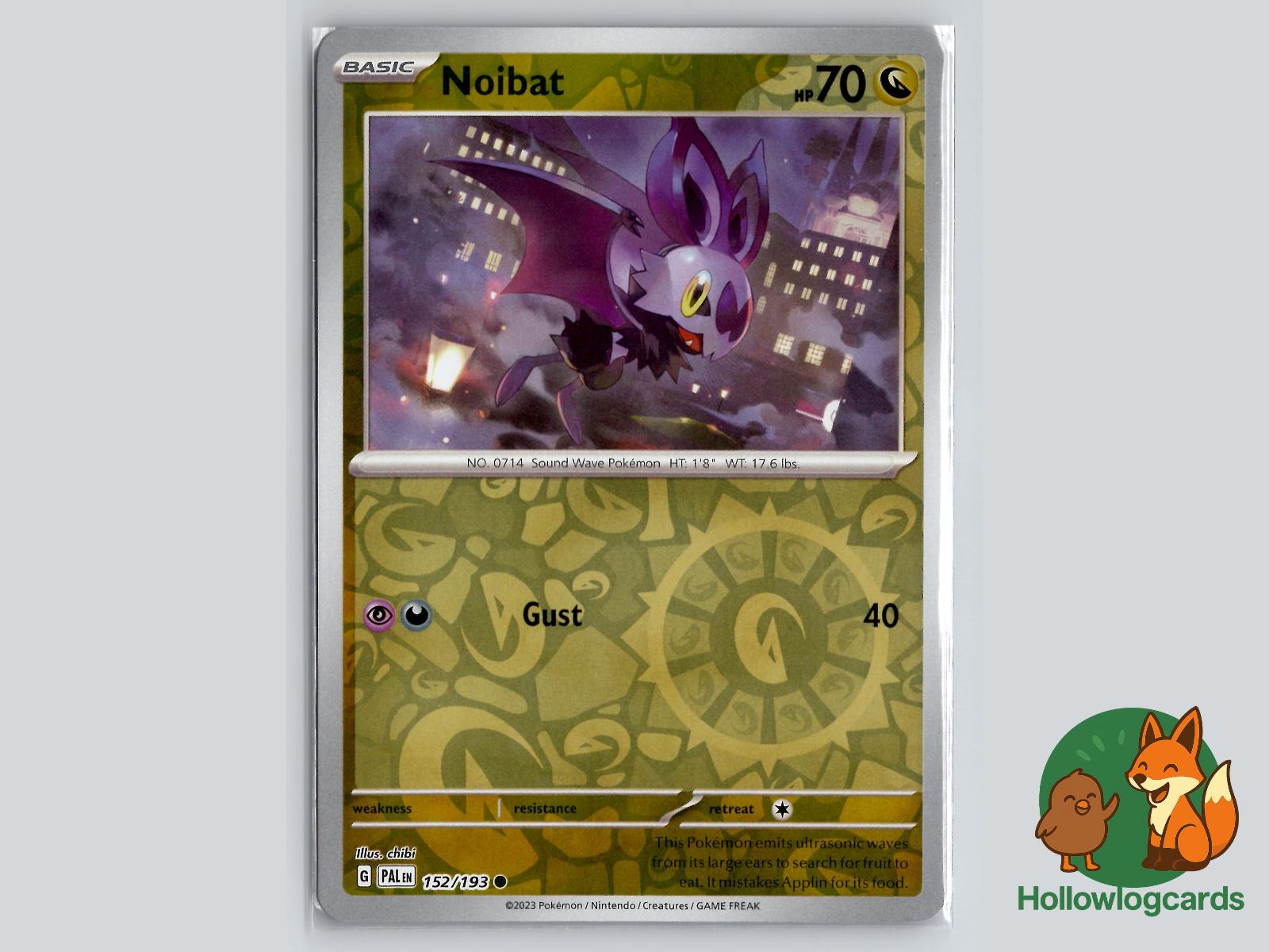 Noibat (152/193) - Paldea Evolved Pokémon Card