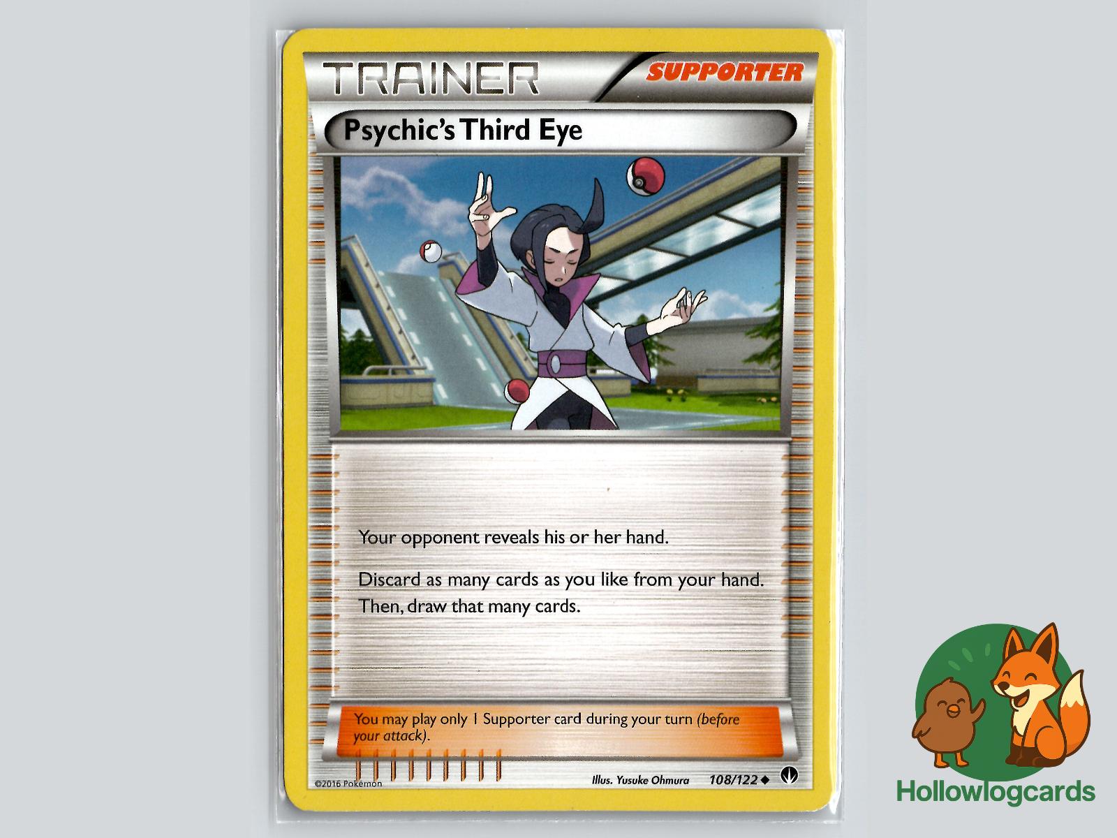 Psychic's Third Eye (108/122) - BREAKpoint Pokémon Card