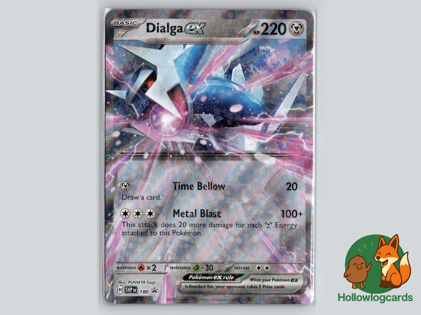 Dialga ex (180) - Scarlet & Violet Pokémon Card