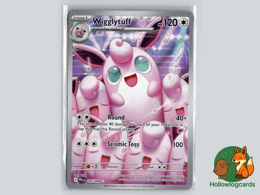 Wigglytuff (105/094) - Phantasmal Flames Pokémon Card