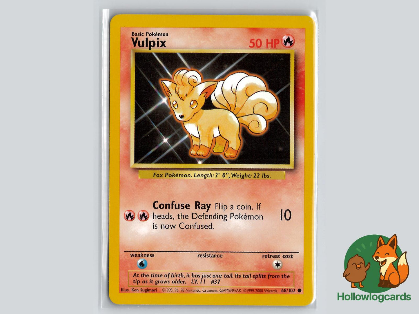 Vulpix (68/102) - Base Pokémon Card