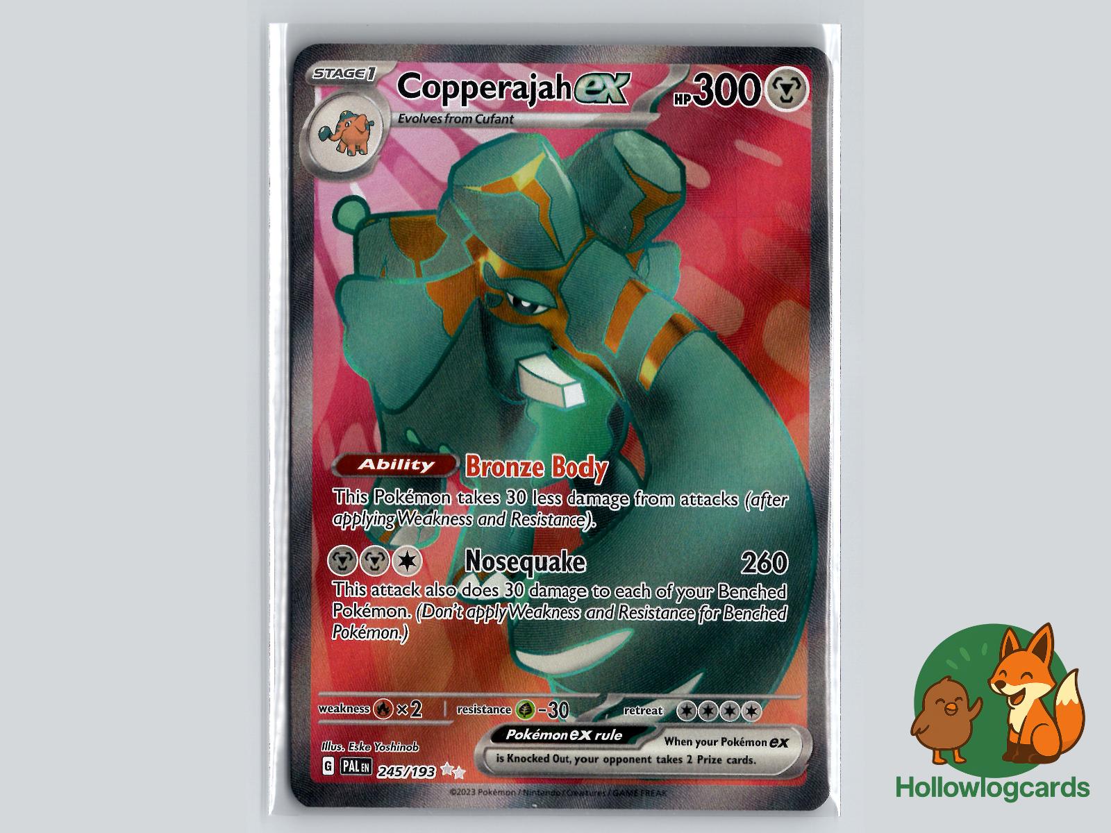 Copperajah ex (245/193) - Paldea Evolved Pokémon Card