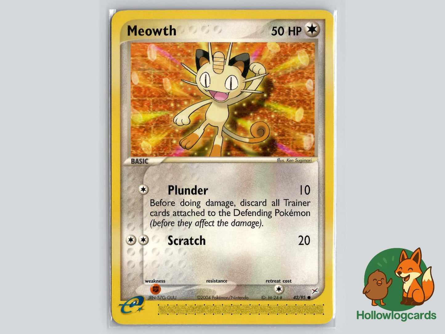 Meowth (42/95) - Team Magma vs Team Aqua Pokémon Card