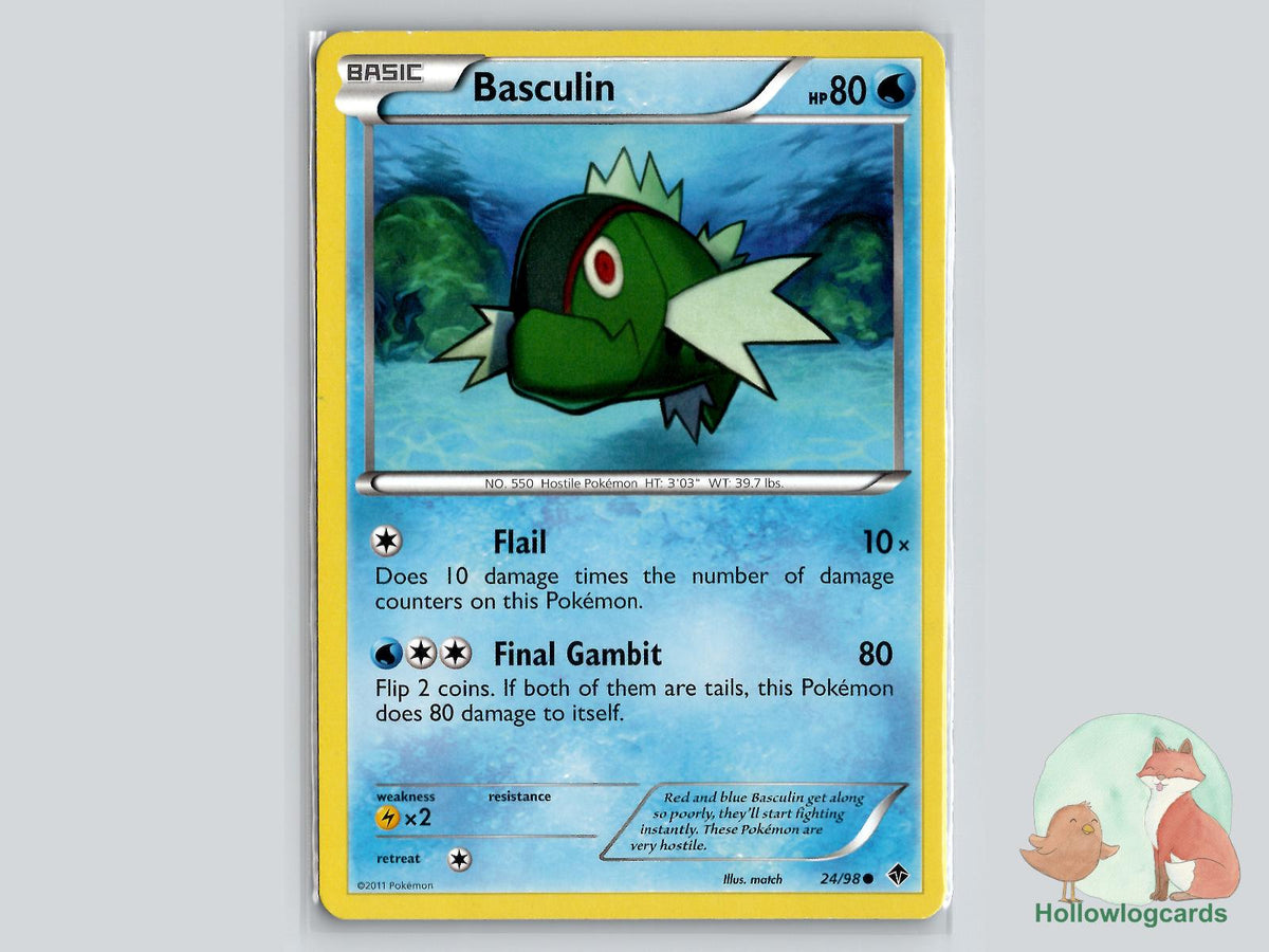 Basculin (24/98) - Emerging Powers Pokémon Card