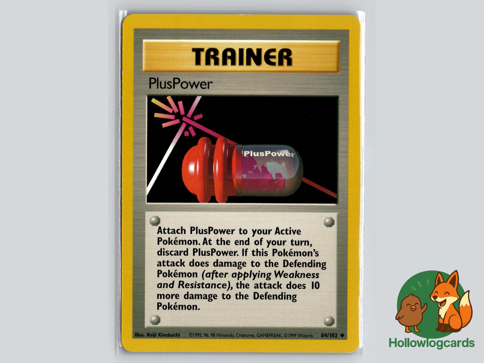 PlusPower (84/102) - Base Pokémon Card