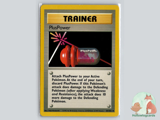 PlusPower (84/102) - Base Pokémon Card