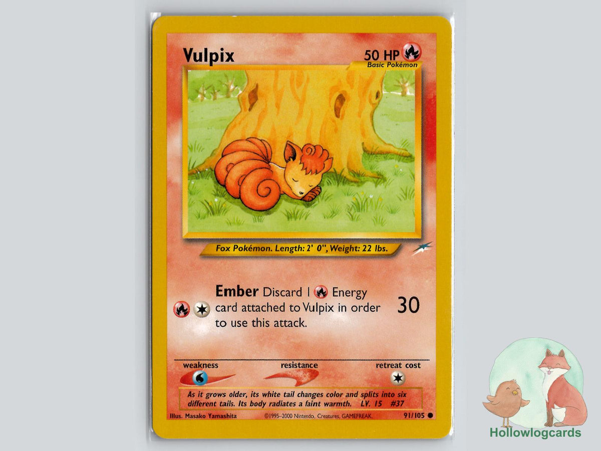 Vulpix (91/105) - Neo Destiny Pokémon Card