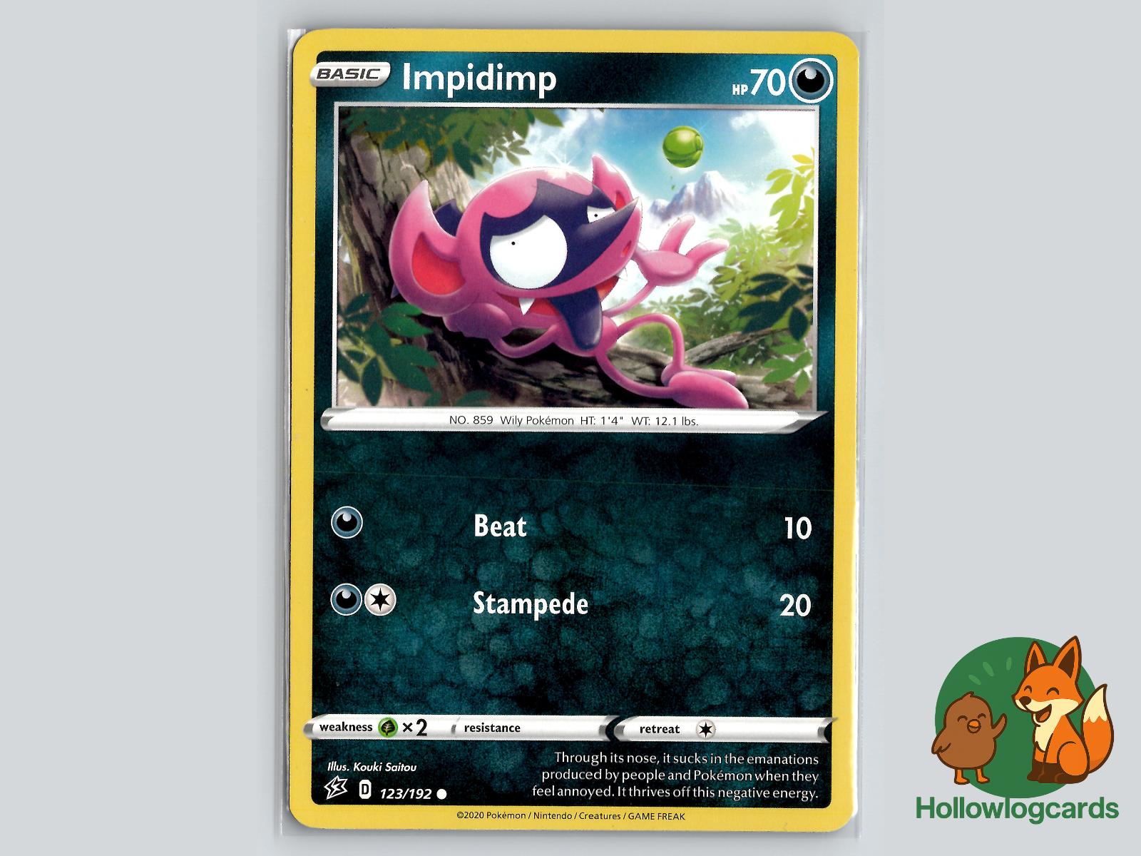 Impidimp (123/192) - Rebel Clash Pokémon Card