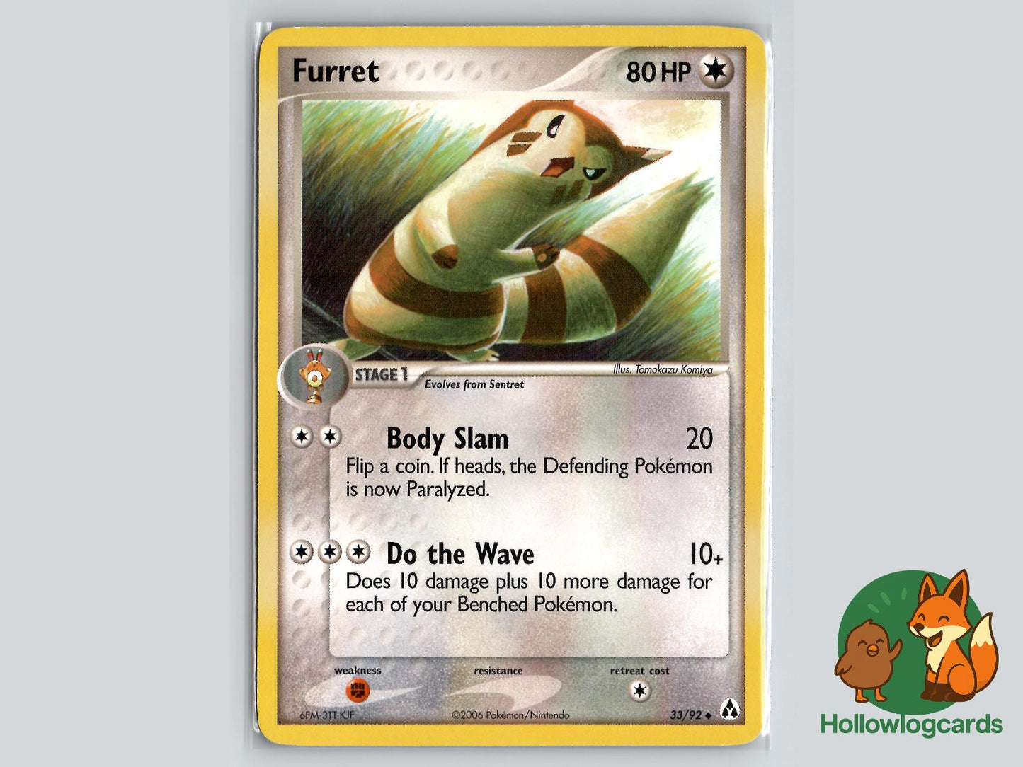 Furret (33/92) - Legend Maker Pokémon Card