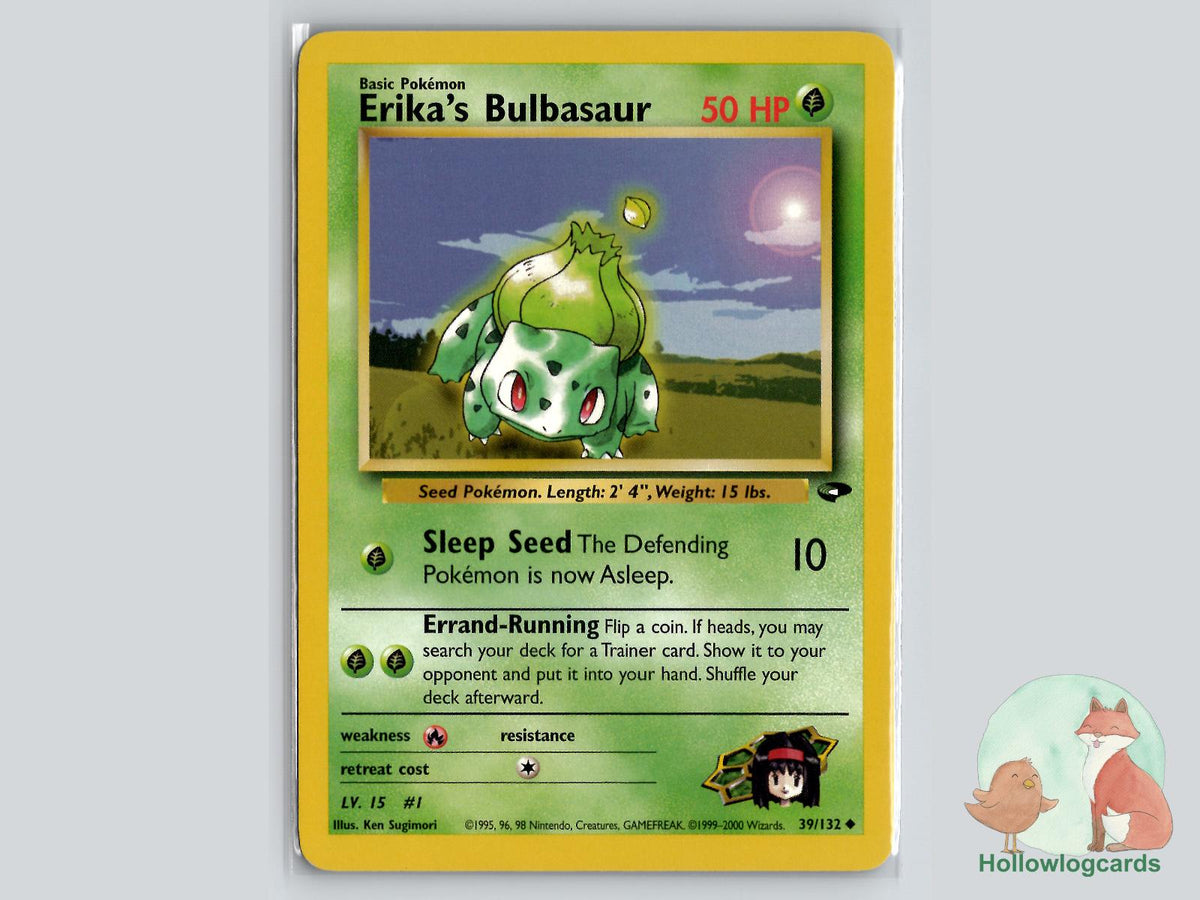 Erika's Bulbasaur (39/132) - Gym Challenge Pokémon Card