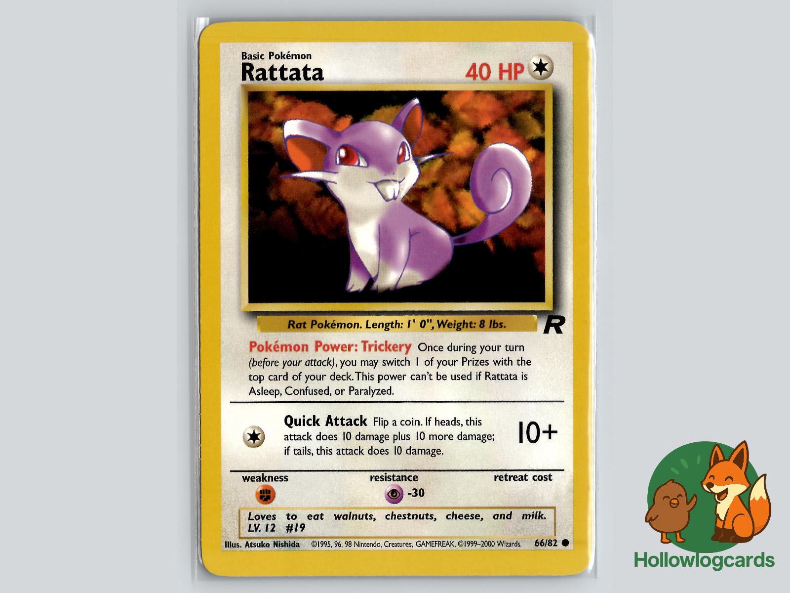 Rattata (66/82) - Team Rocket Pokémon Card