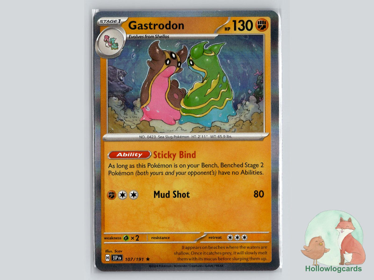 Gastrodon (107/191) - Surging Sparks Pokémon Card