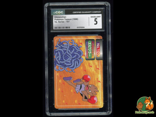Graded Hitmonchan (107) Pokémon Card