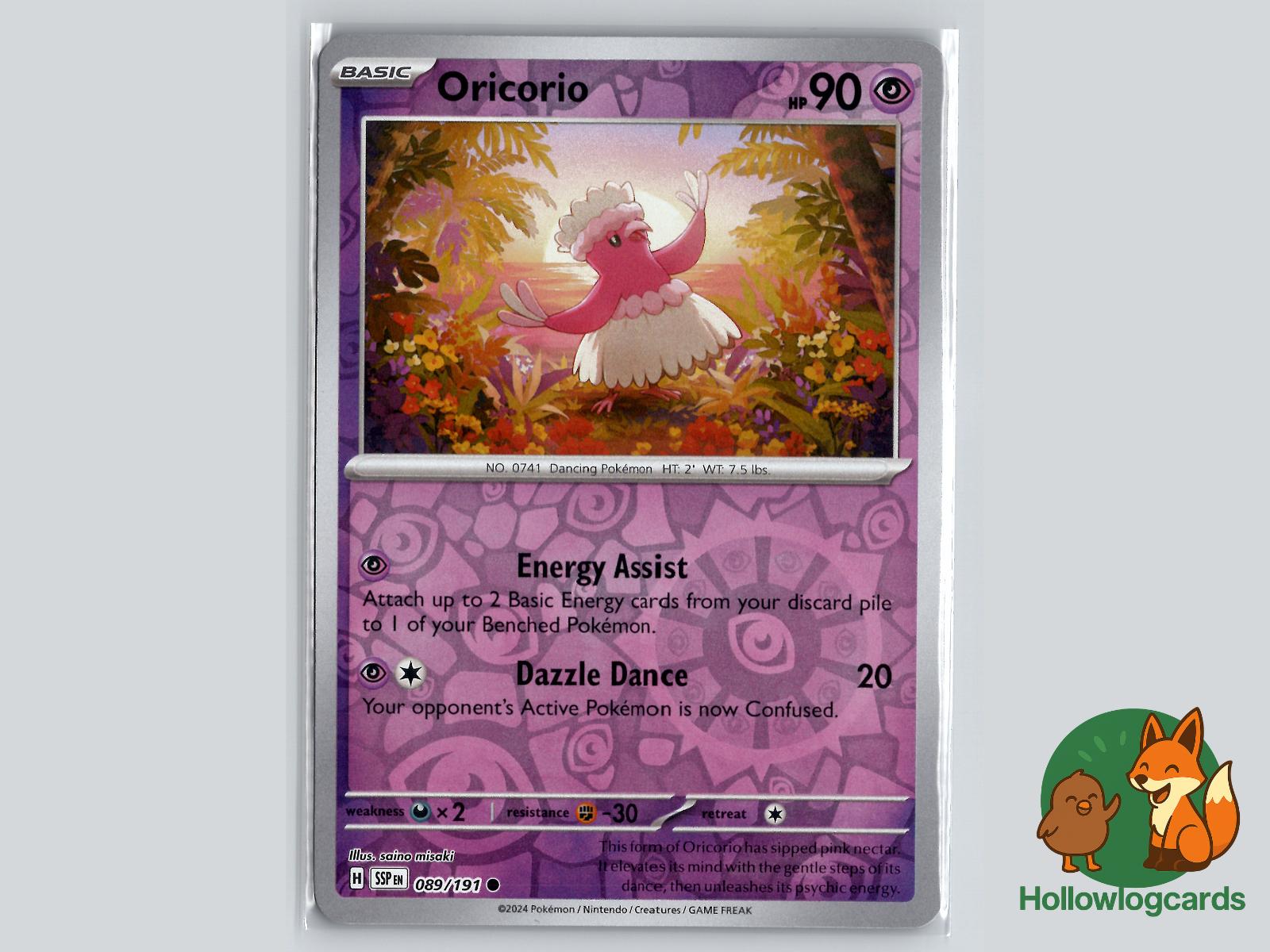 Oricorio (089/191) - Surging Sparks Pokémon Card
