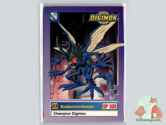 Kabuterimon (25/34) 1999 Upper Deck Digimon card