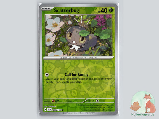 Scatterbug (005/191) - Surging Sparks Pokémon Card