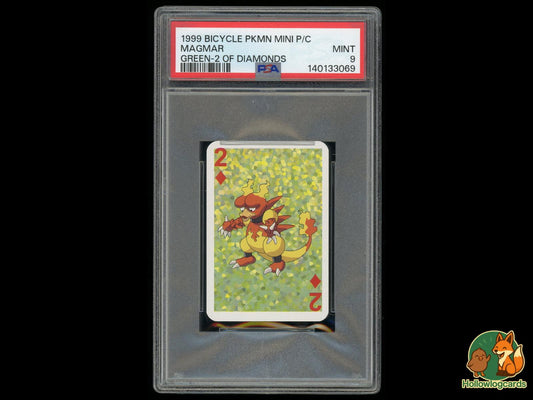 Graded Magmar Pokémon Card