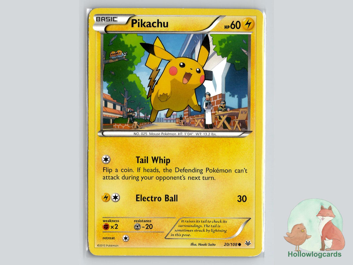 Pikachu (20/108) - Roaring Skies Pokémon Card