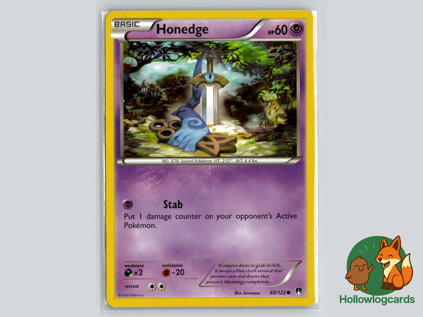 Honedge (60/122) - BREAKpoint Pokémon Card