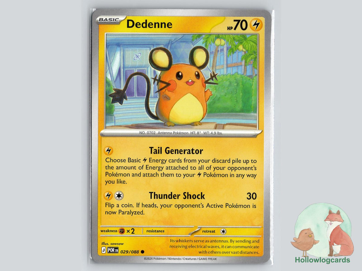 Dedenne (029/088) Pokémon Card