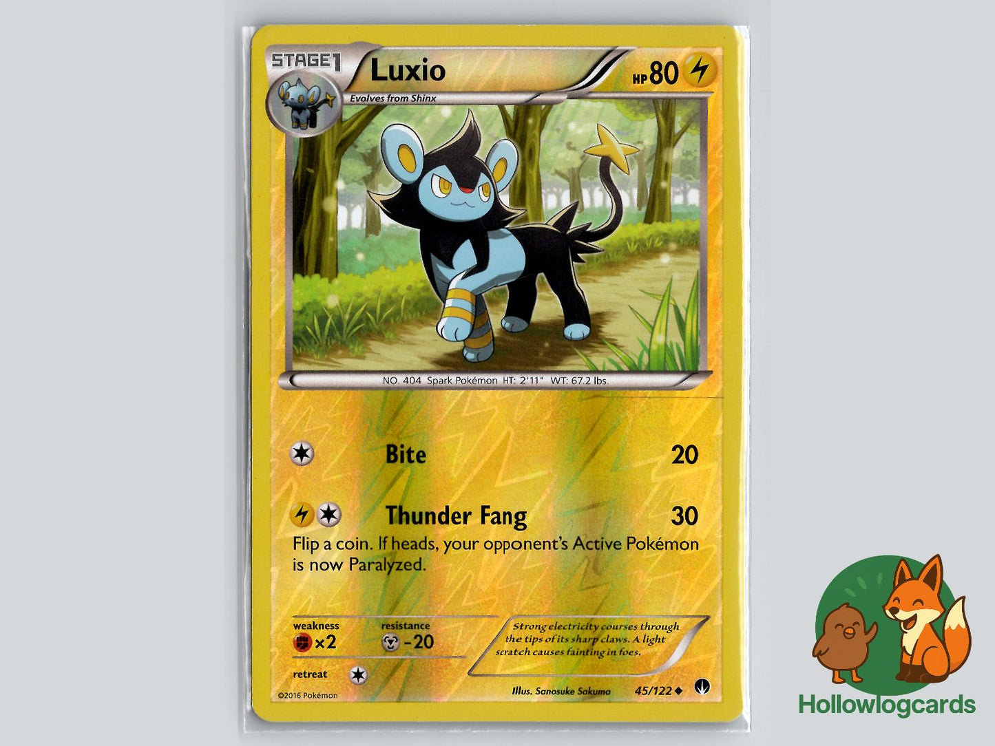 Luxio (45/122) - BREAKpoint Pokémon Card