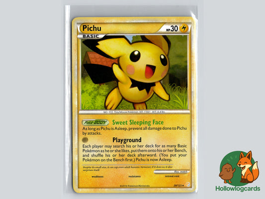 Image of Pichu HeartGold and SoulSilver (HS) #28