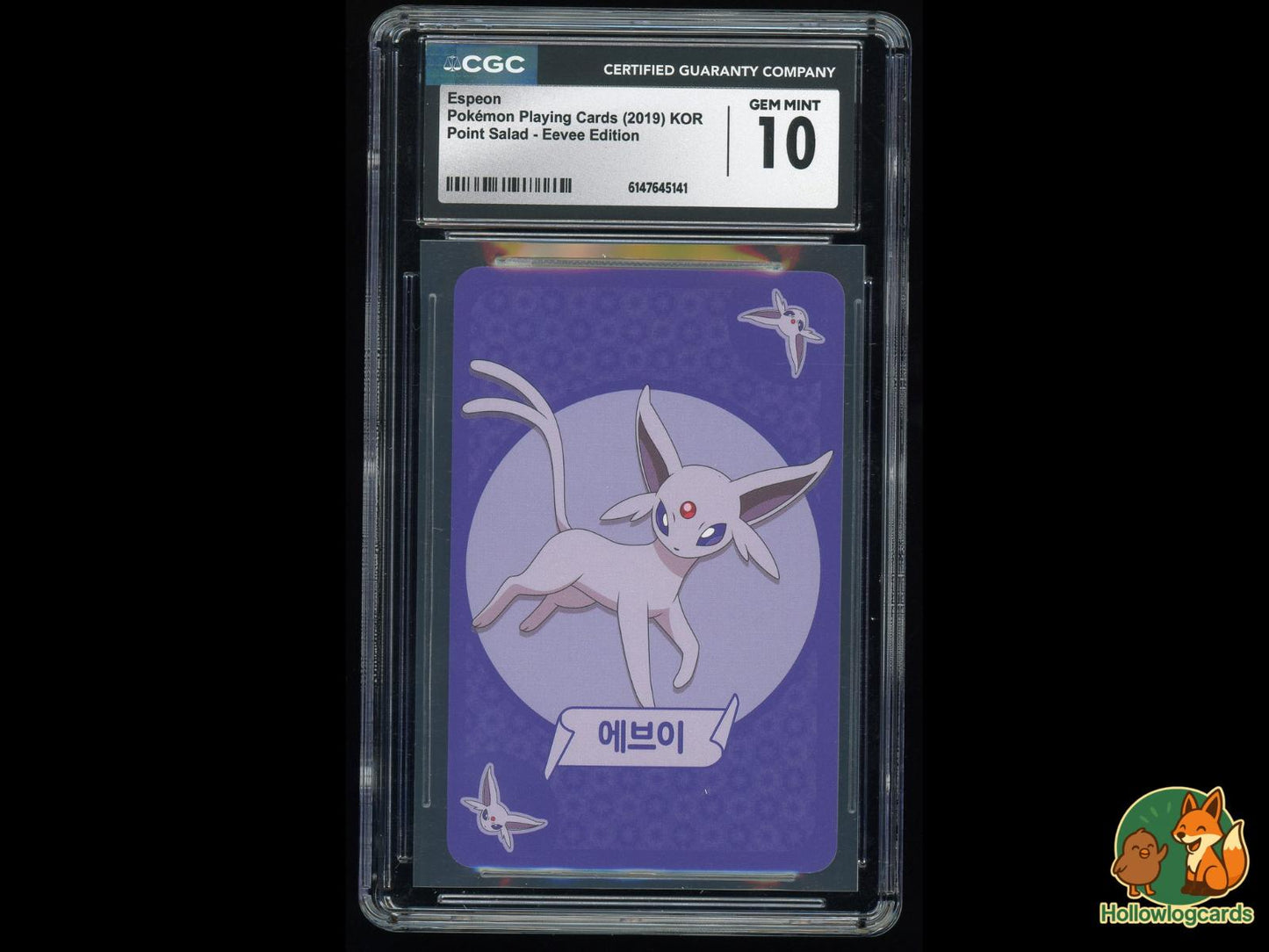 Graded Espeon Pokémon Card