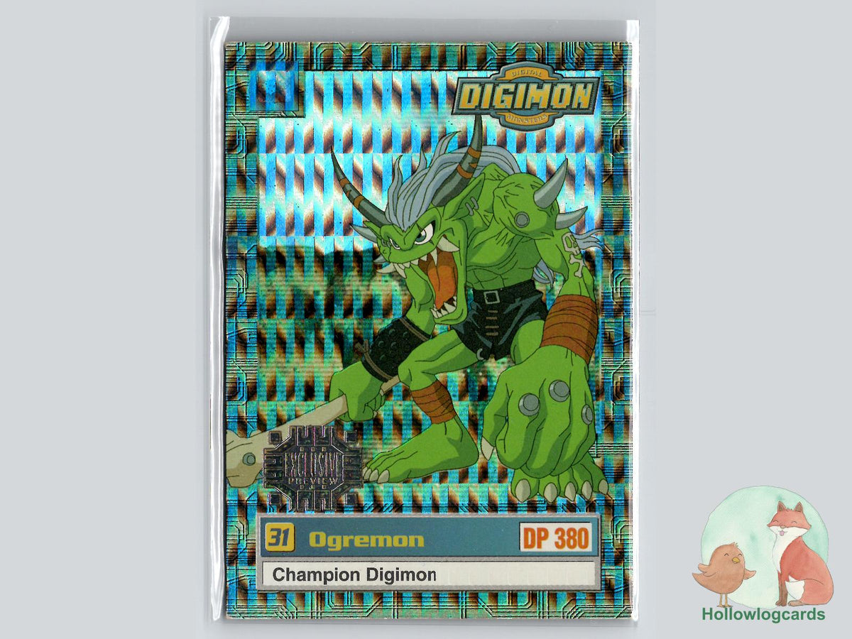 Ogremon (29/34) 1999 Upper Deck Digimon card