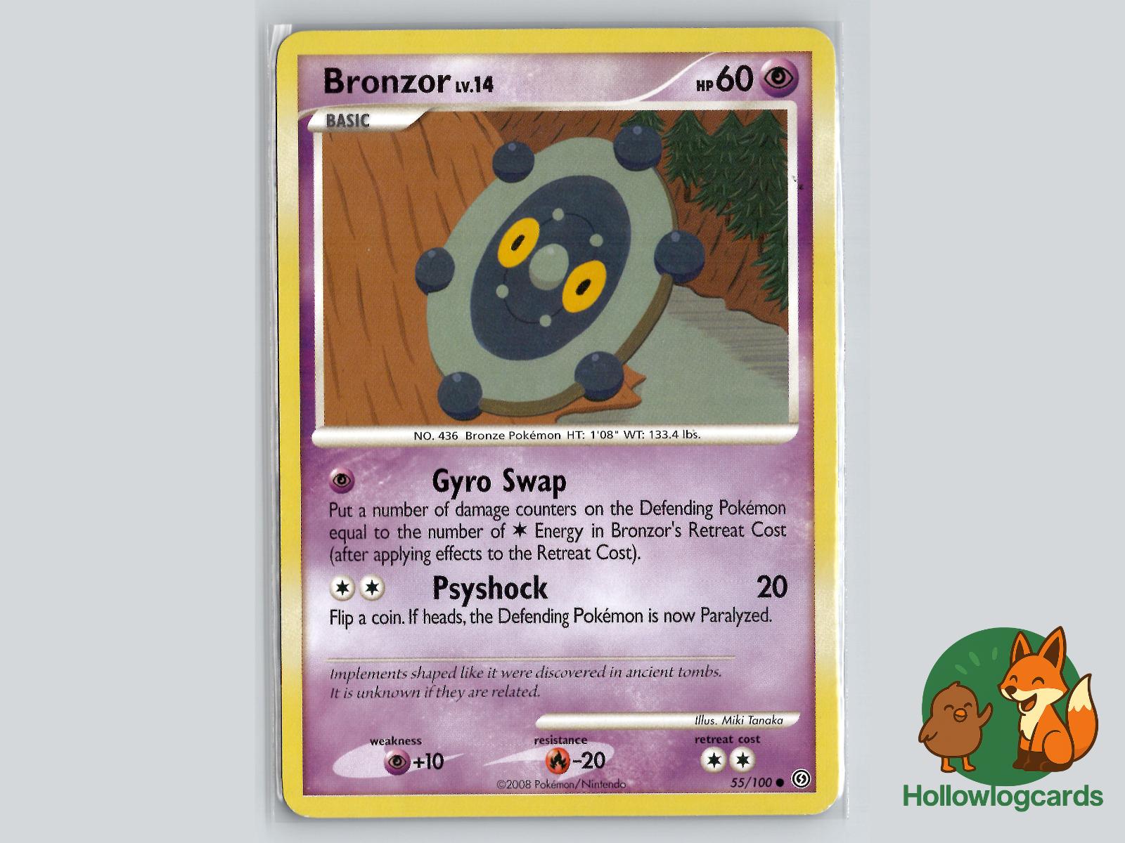 Bronzor (55/100) - Stormfront Pokémon Card