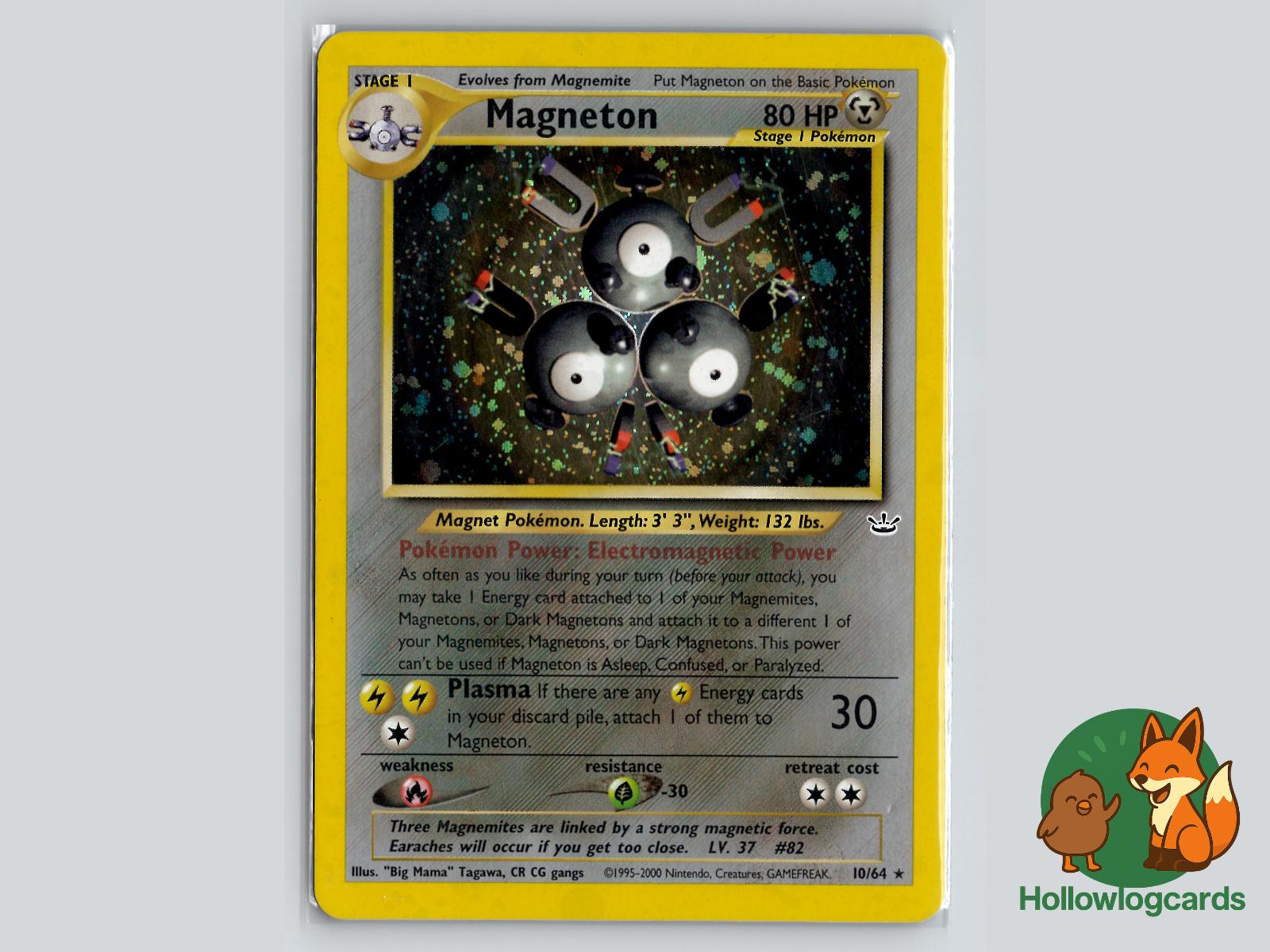 Magneton (10/64) - Neo Revelation Pokémon Card