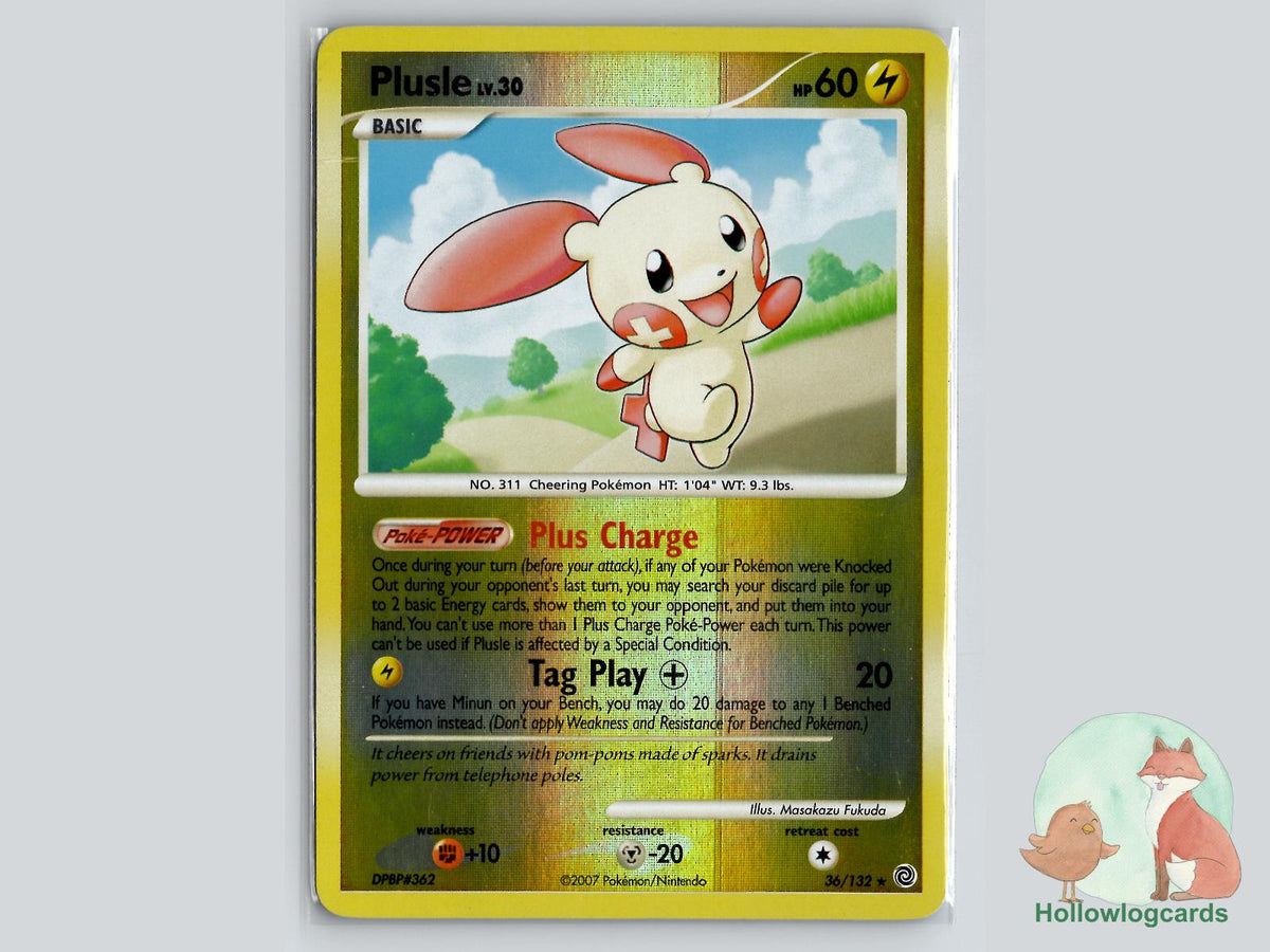 Plusle (36/132) - Secret Wonders Pokémon Card