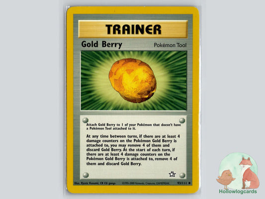 Gold Berry (93/111) - Neo Genesis Pokémon Card