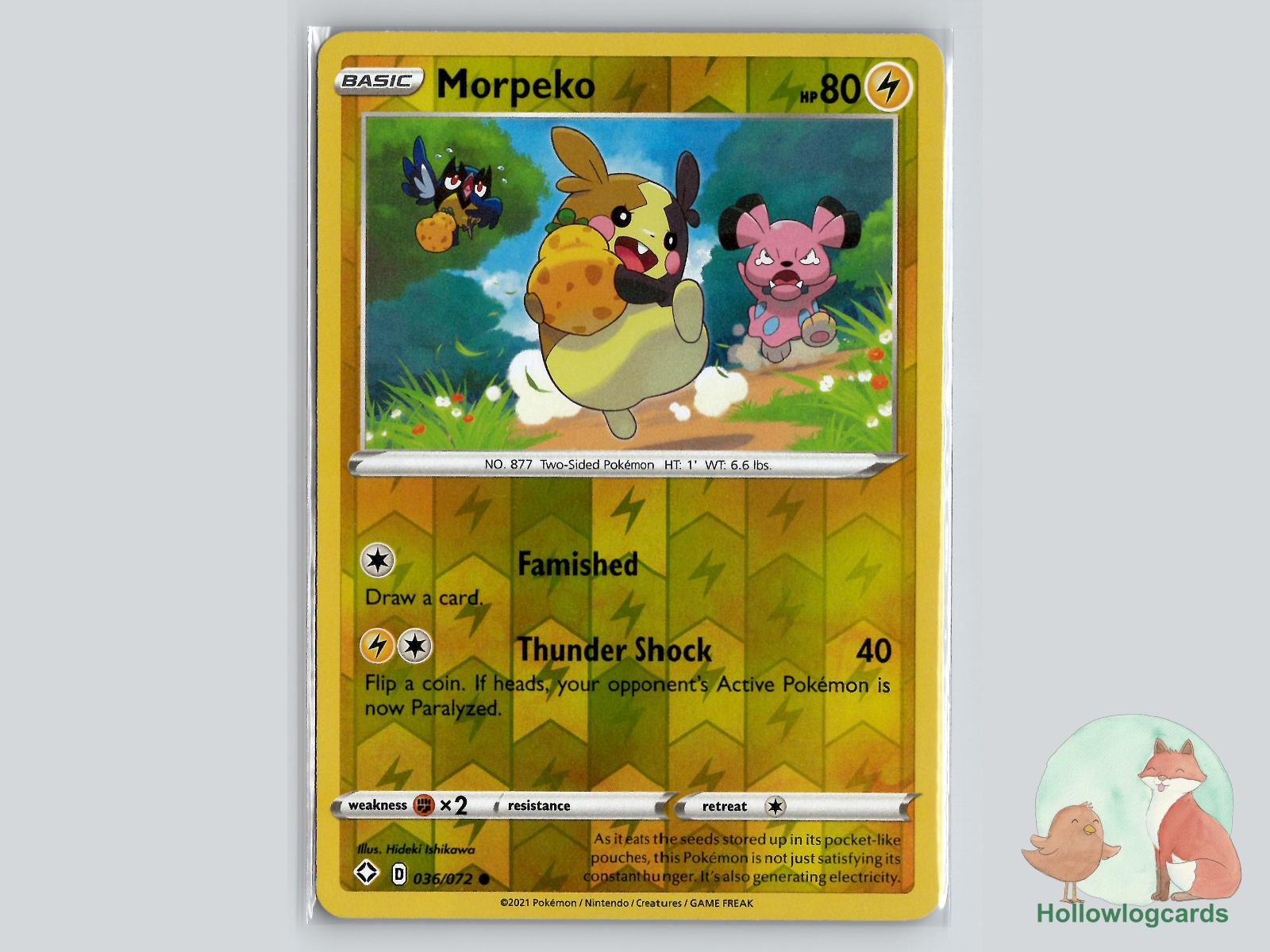 Morpeko (036/072) - Shining Fates Pokémon Card