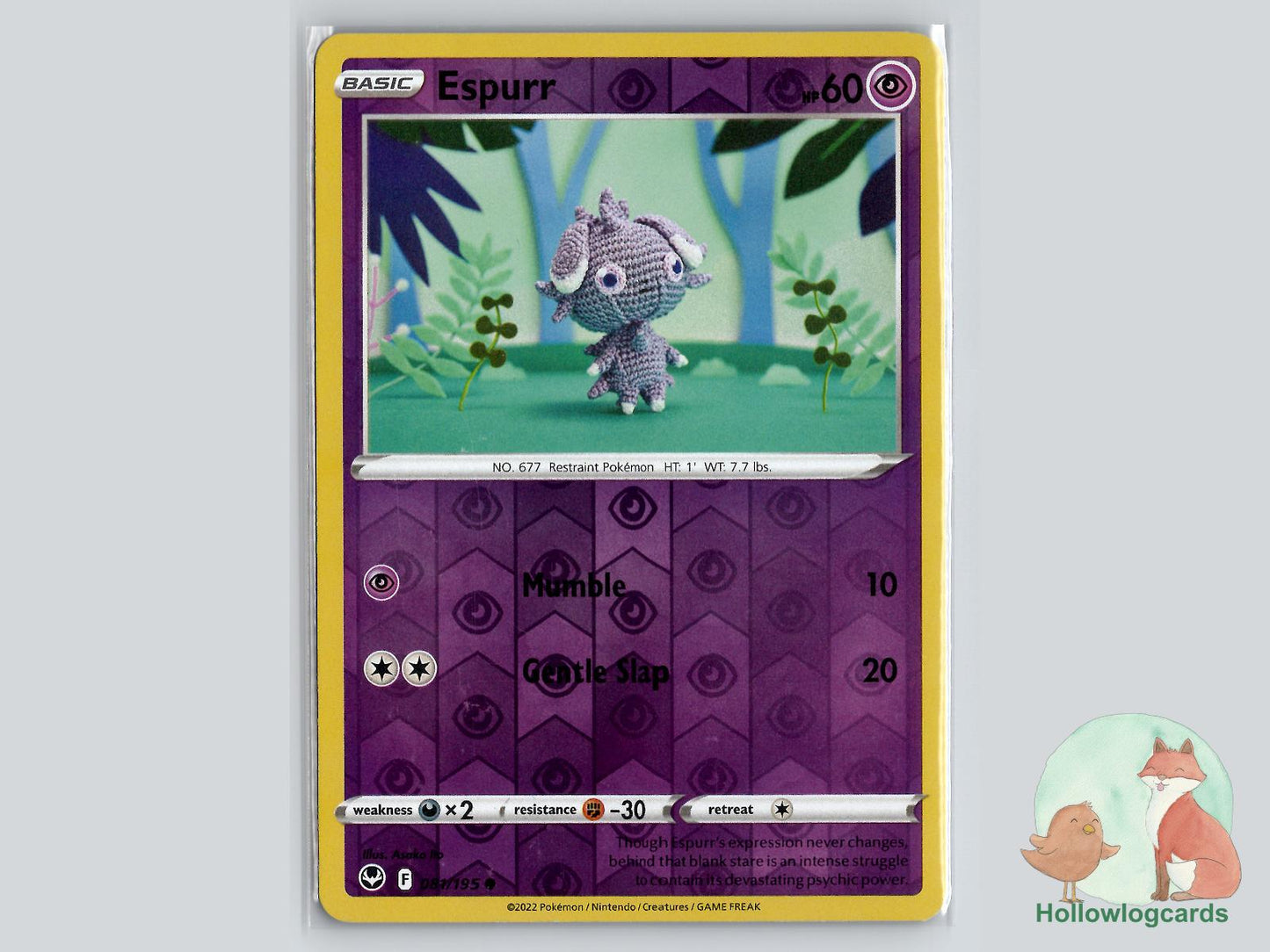 Espurr (081/195) - Silver Tempest Pokémon Card