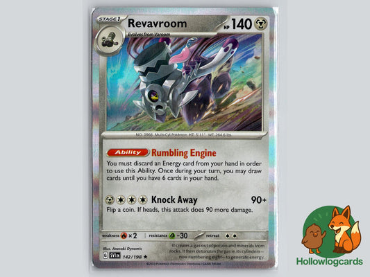 Revavroom (142/198) - Scarlet & Violet Pokémon Card