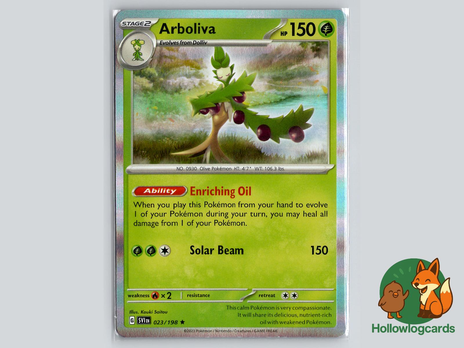 Arboliva (023/198) - Scarlet & Violet Pokémon Card