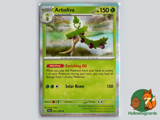 Arboliva (023/198) - Scarlet & Violet Pokémon Card
