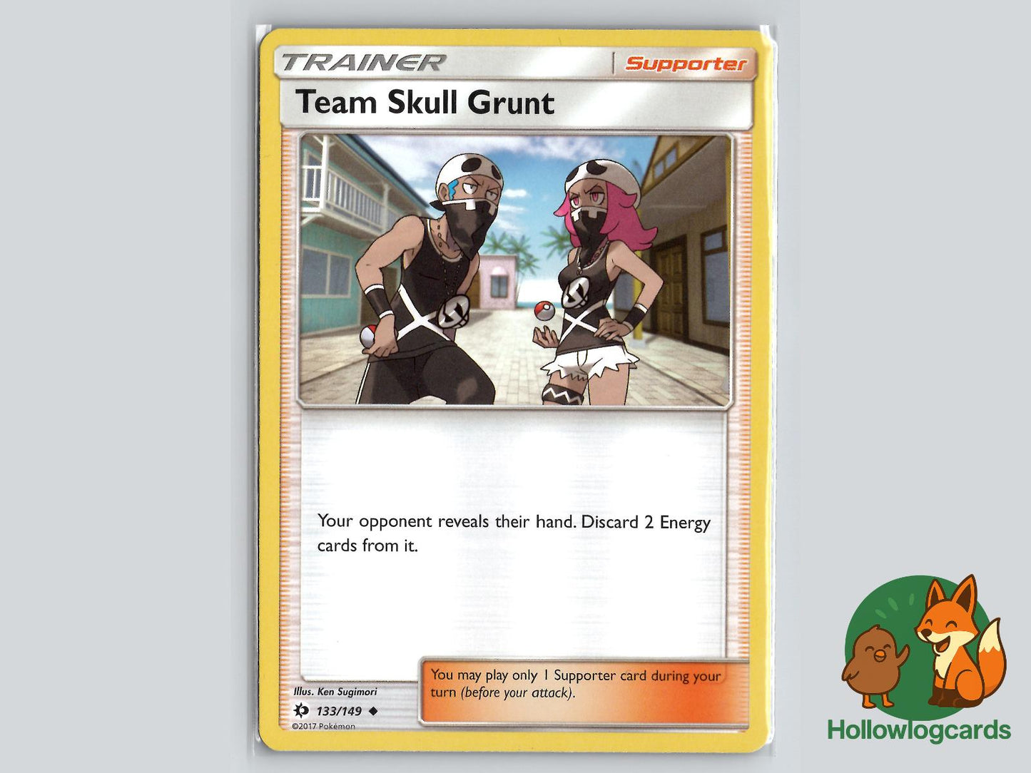 Team Skull Grunt (133/149) - Base Pokémon Card